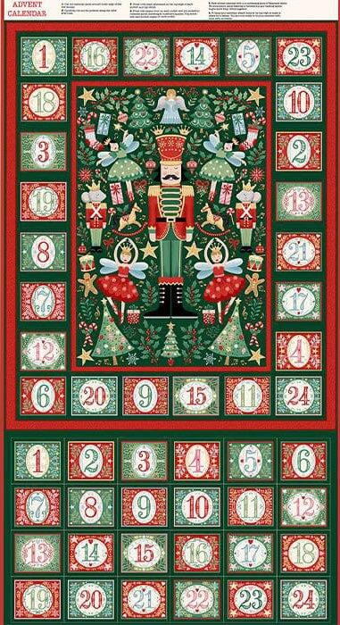 Makower The Nutcracker Christmas Advent Calendar Green