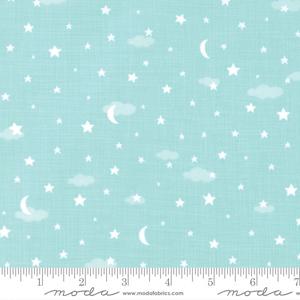 Moda Lullaby - Night Sky Aqua 13154-16