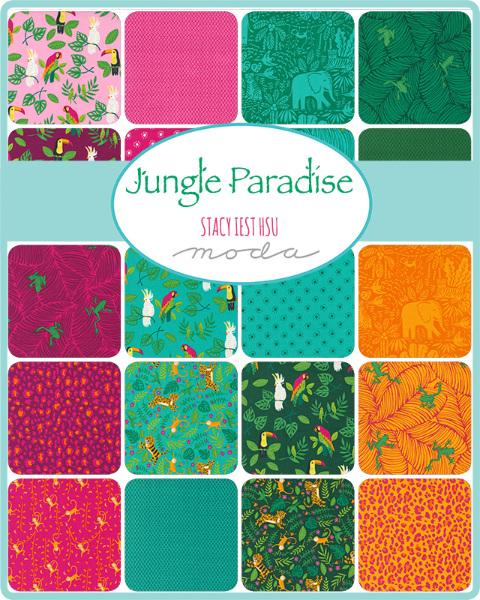 Moda Fabric Jungle Paradise