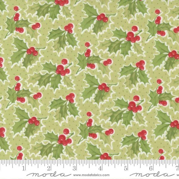 Moda Christmas Stitched - Vintage Holly Evergreen