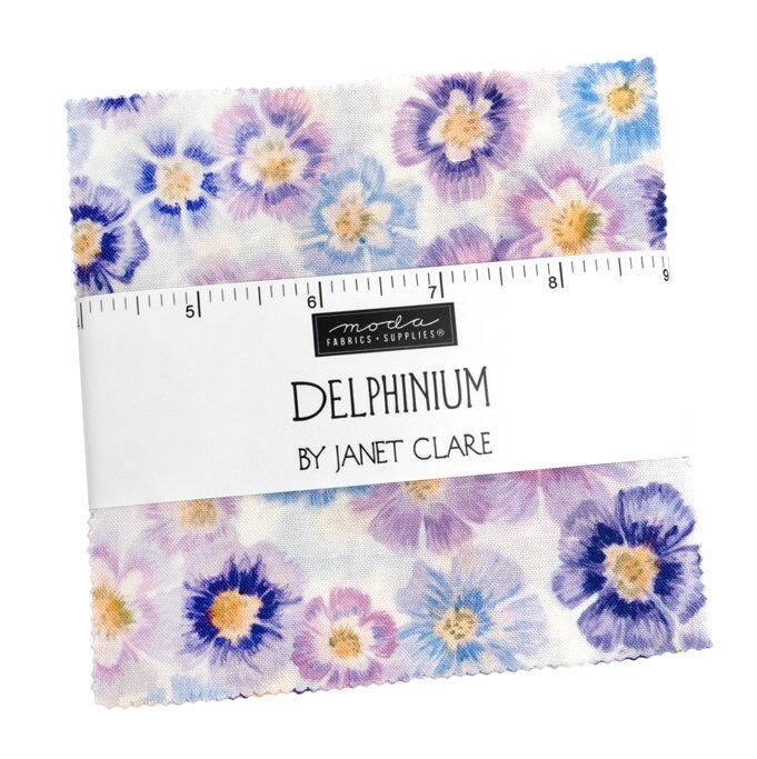 Moda Delphinium Charm Pack