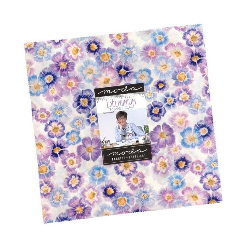 Moda Delphinium Layer Cake