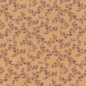 Stof Quilter's History - Heather Climbing Roses on Caramel
