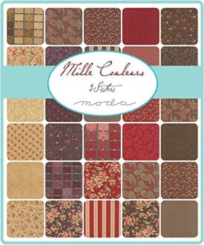 Moda Fabric Mille Couleurs