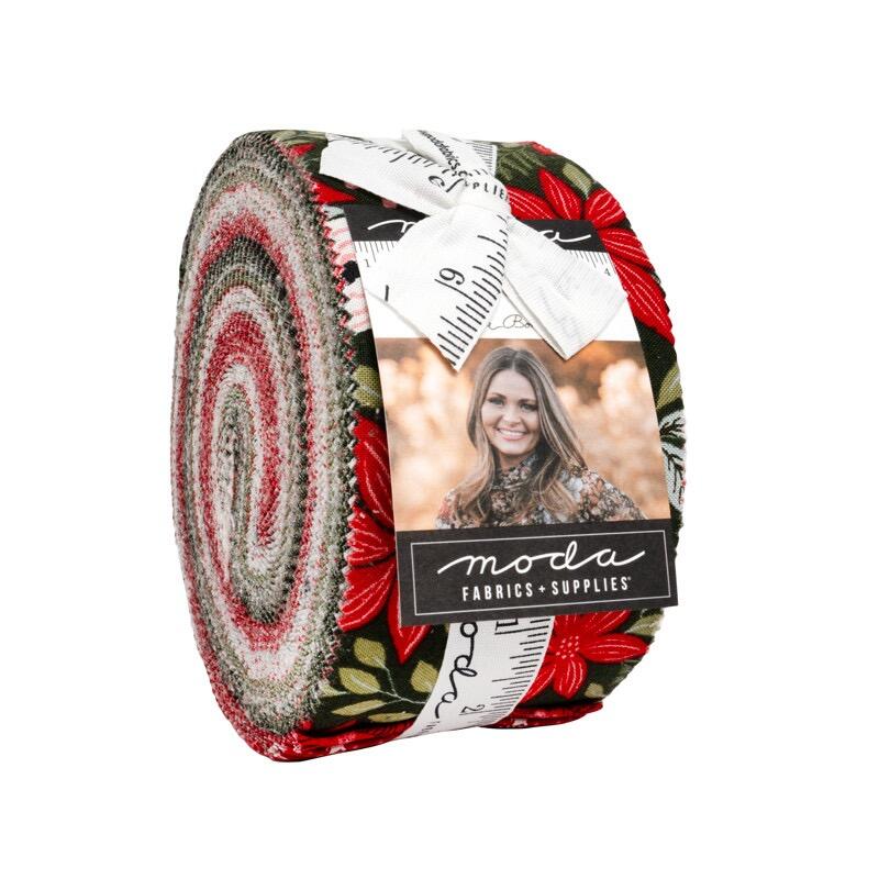Moda Berry and Pine Jelly Roll