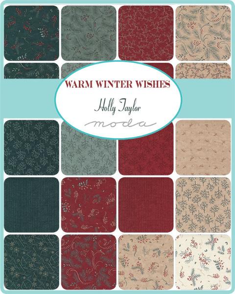 Moda Fabric Warm Winter Wishes by Holly Taylor