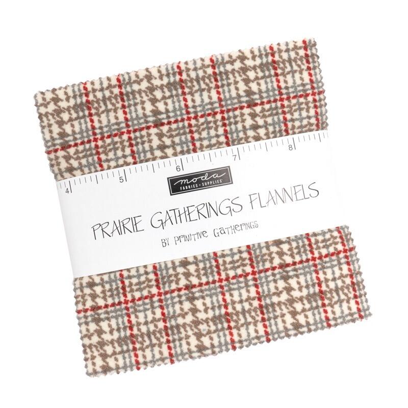 Moda Prairie Gatherings Flannels Charm Pack