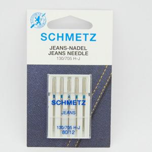 Schmetz Jeans Needles - Size 80 - Pack of 5