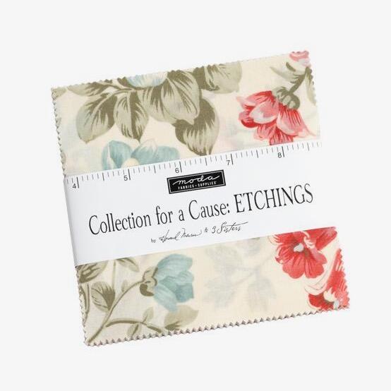 Moda Collections for a Cause: Etchings Charm Pack