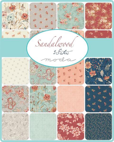 Moda Fabric Sandalwood by 3 Sisters