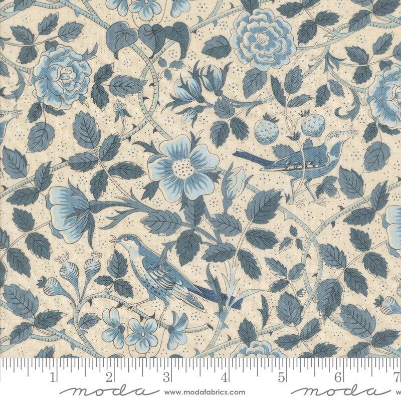 Moda Sacre Bleu - Oiseau Pearl French Blue