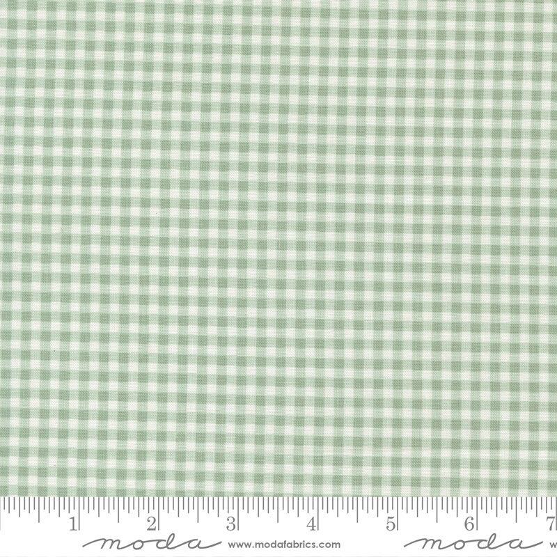 Moda Sunbonnet - Mini Gingham Dusty Blue