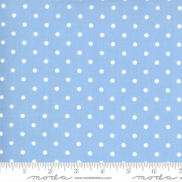 Moda Crystal Lane - Snow Dots Cashmere Blue