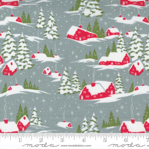 Moda Merry Little Christmas - Snowed In Grey