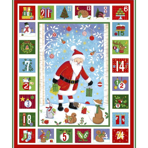 Makower Merry Santa Advent Calendar