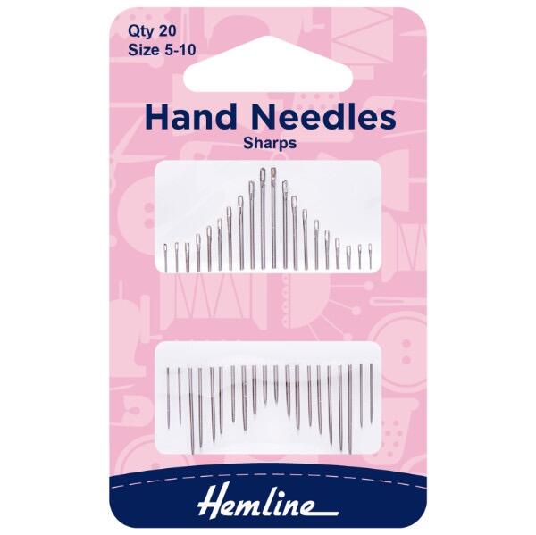 Hemline Sharps Needles (Size 5-10)