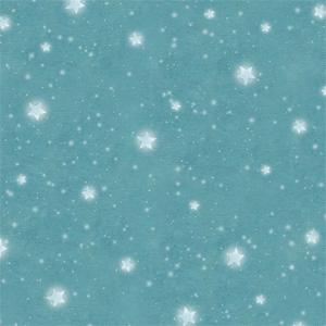 Quilting Treasures - Shine Bright - Teal Stars