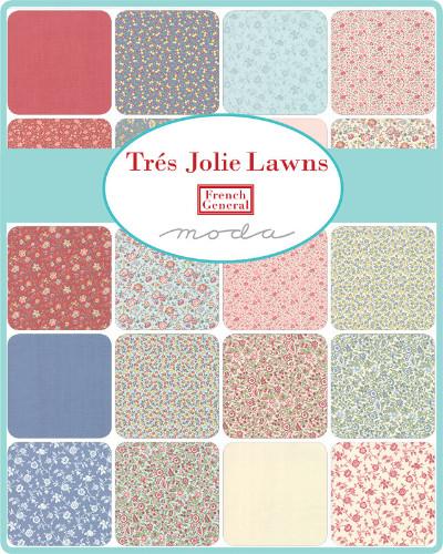 Moda Fabric Tres Jolie Lawns