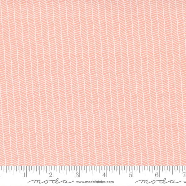 Moda Love Note - Herringbone Sweet Pink