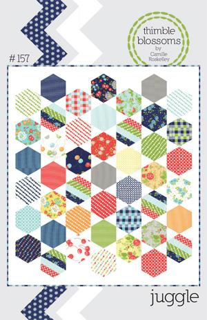 Thimble Blossoms - Juggle Quilt Pattern