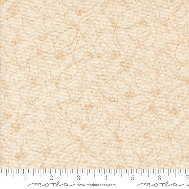 Moda Rainier - Blackberry Bramble Eggshell