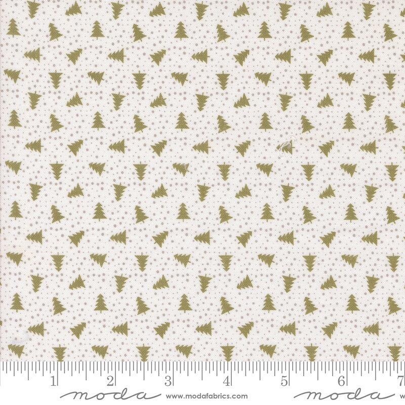 Moda Berry and Pine - Little Trees Sage