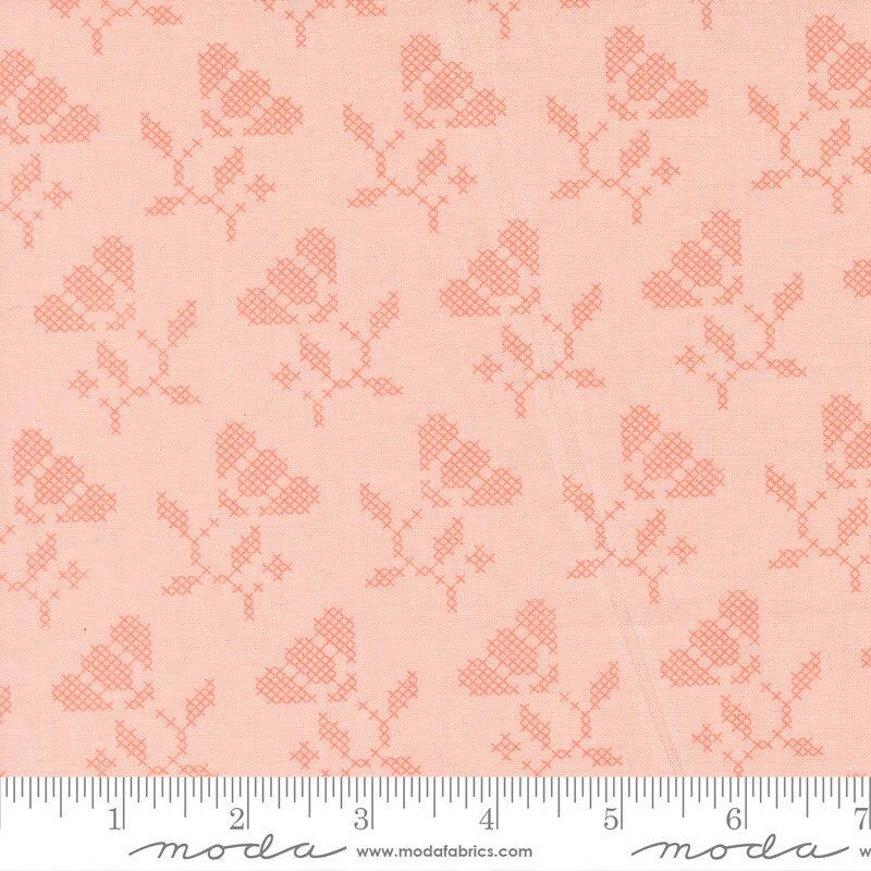 Moda Sunbonnet - Blooming Stitches Pink