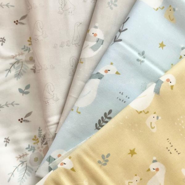 Fabric with a theme for babies and children