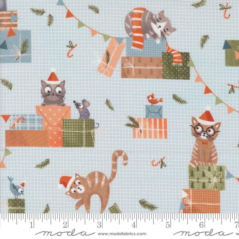 Moda Purrfect Christmas - Cats Frost