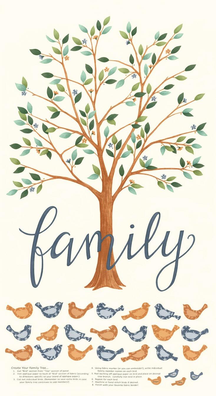 Moda Family Tree Panel