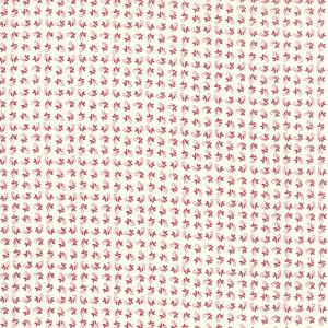 Moda Mistletoe Lane - Crimson on Whisper White Mistletoe 2883-13