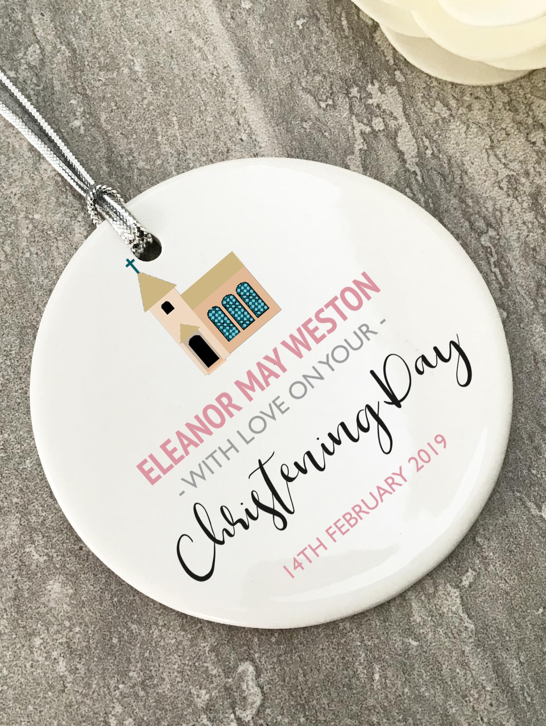 personalised christening gifts from godparents