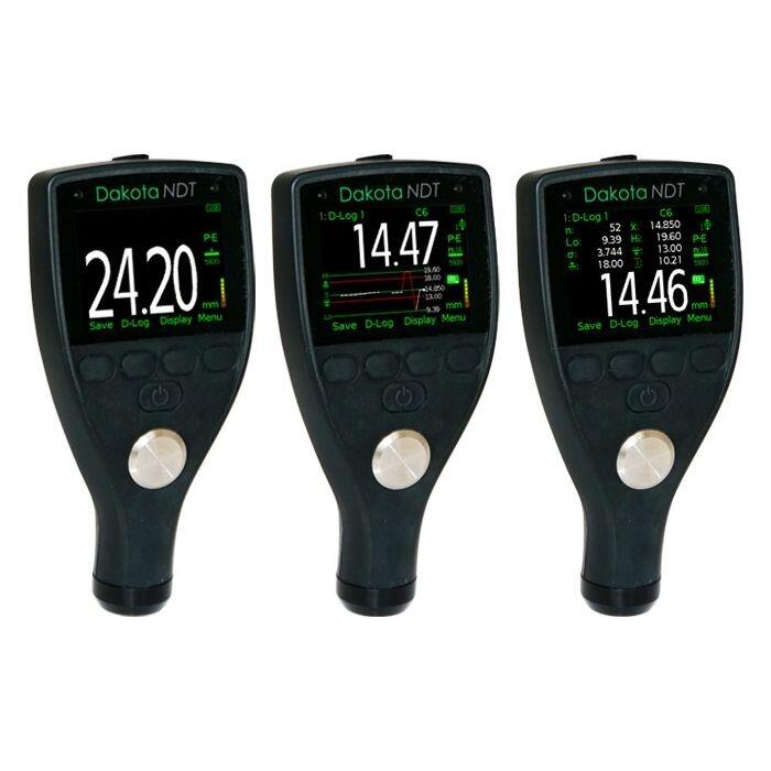 Dakota CX Thickness Gauges group of products - white background