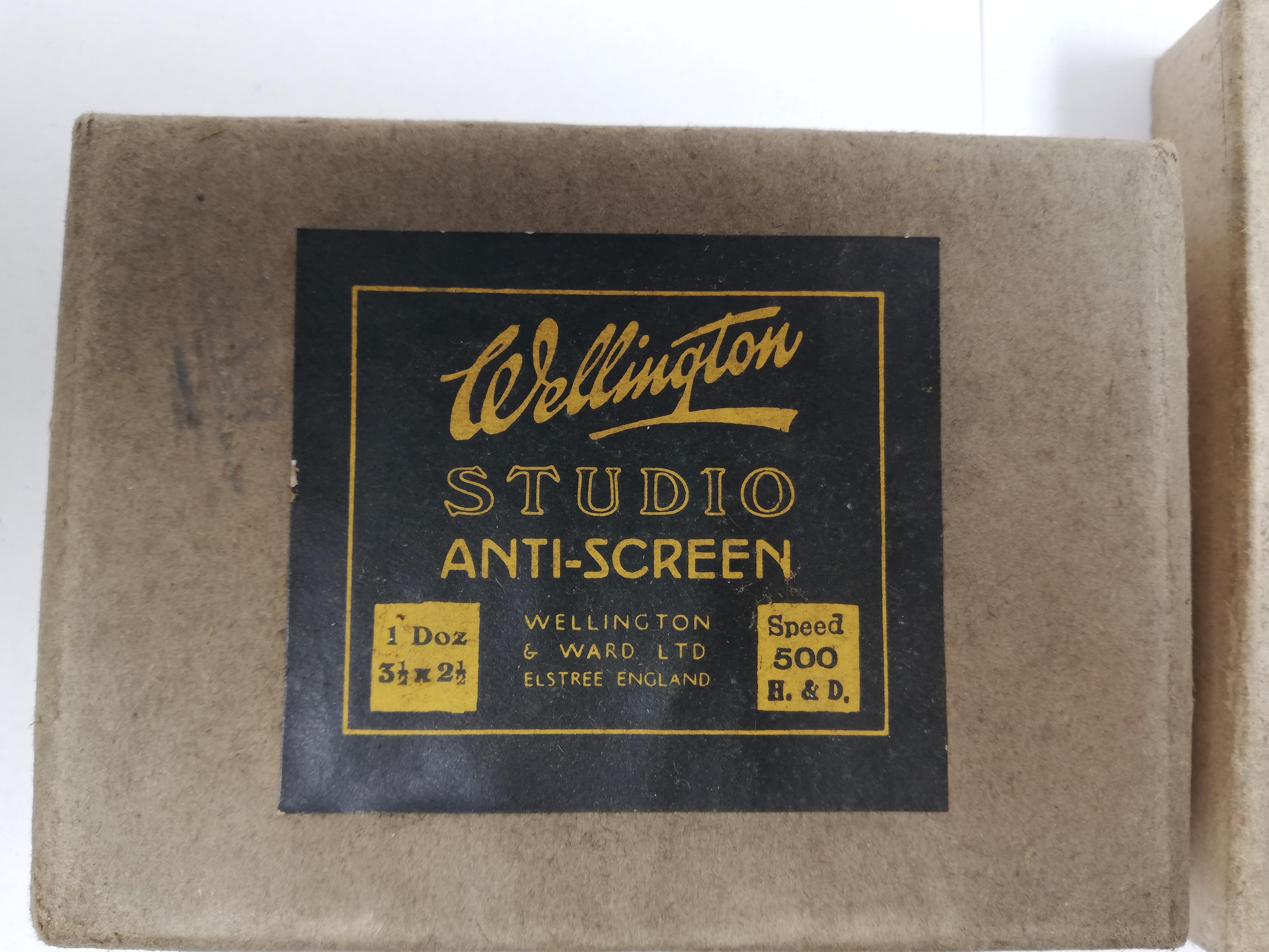 Wellington Photographic Plates. A Selection, All Sealed