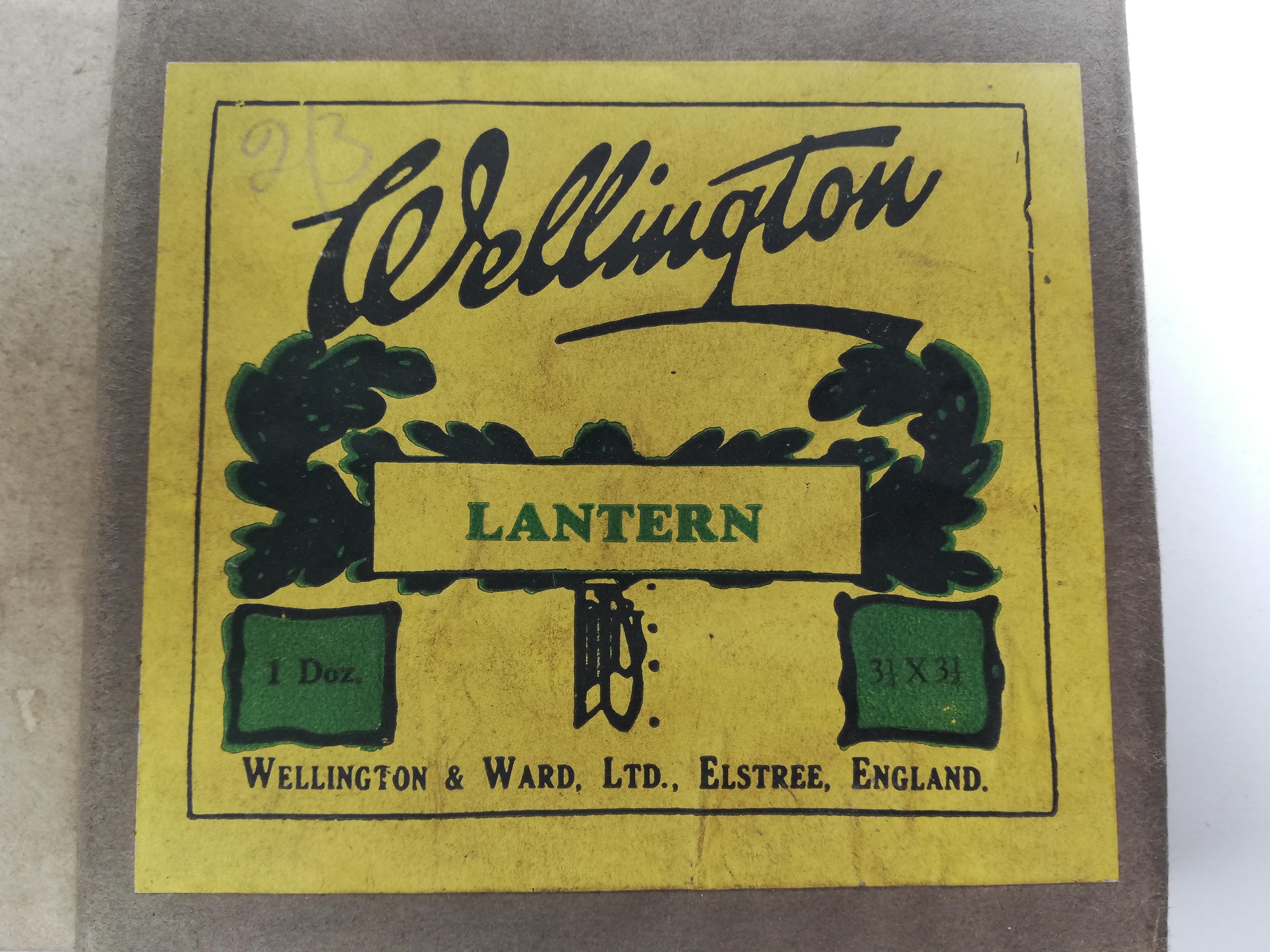 Wellington Photographic Plates. A Selection, All Sealed