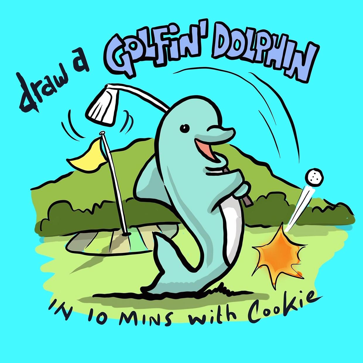 dolphin golfing