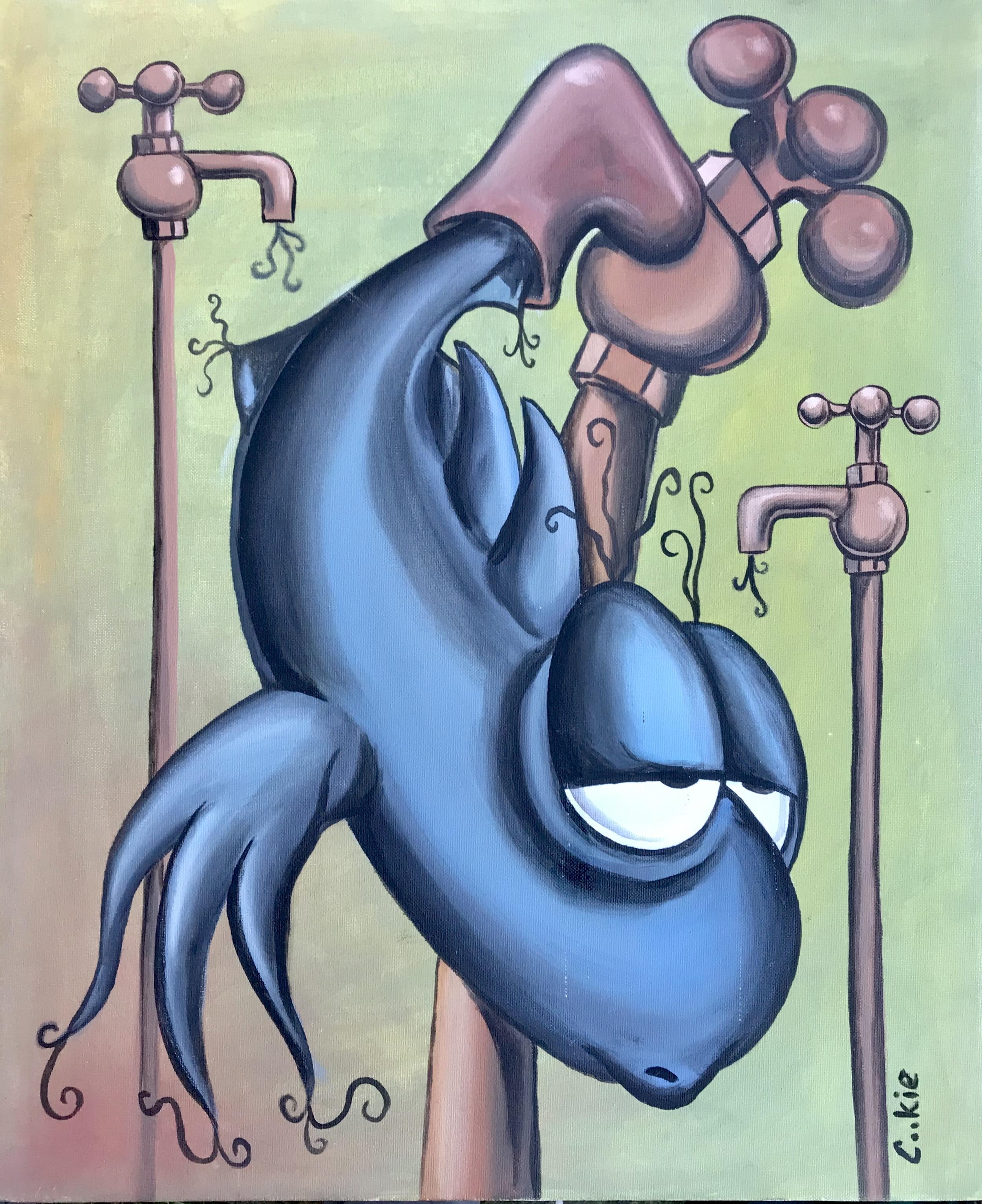 On tap dopey eyed fish by cookie acrtoonery