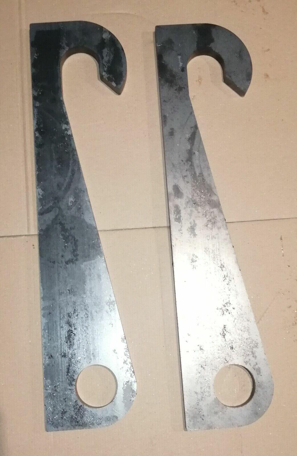 KRAMER LARGE HD WELD ON BRACKETS LOADER TELEHANDLER TRACTOR JOHN DEERE ...
