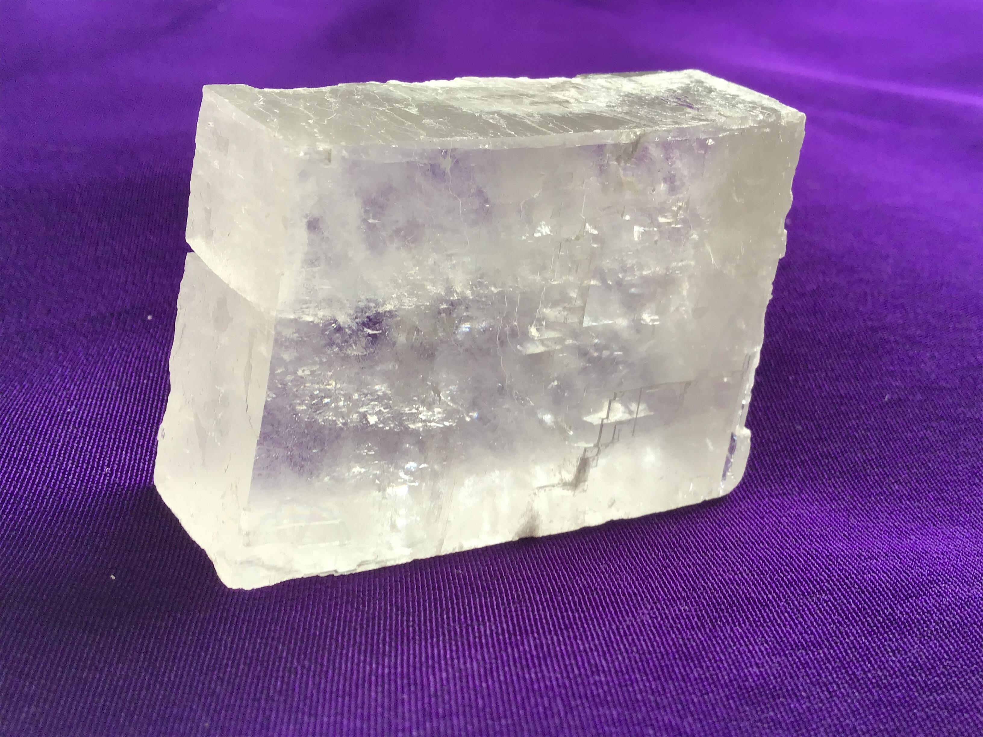 S2894 Optical Calcite Rhomboid Cube