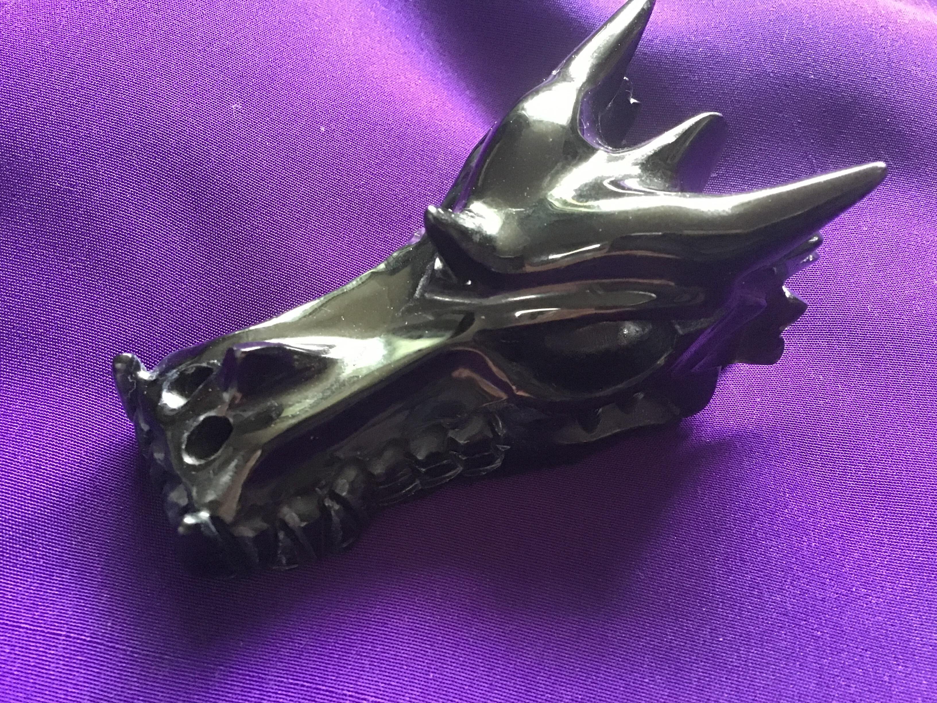 S2748 Black Obsidian Dragon