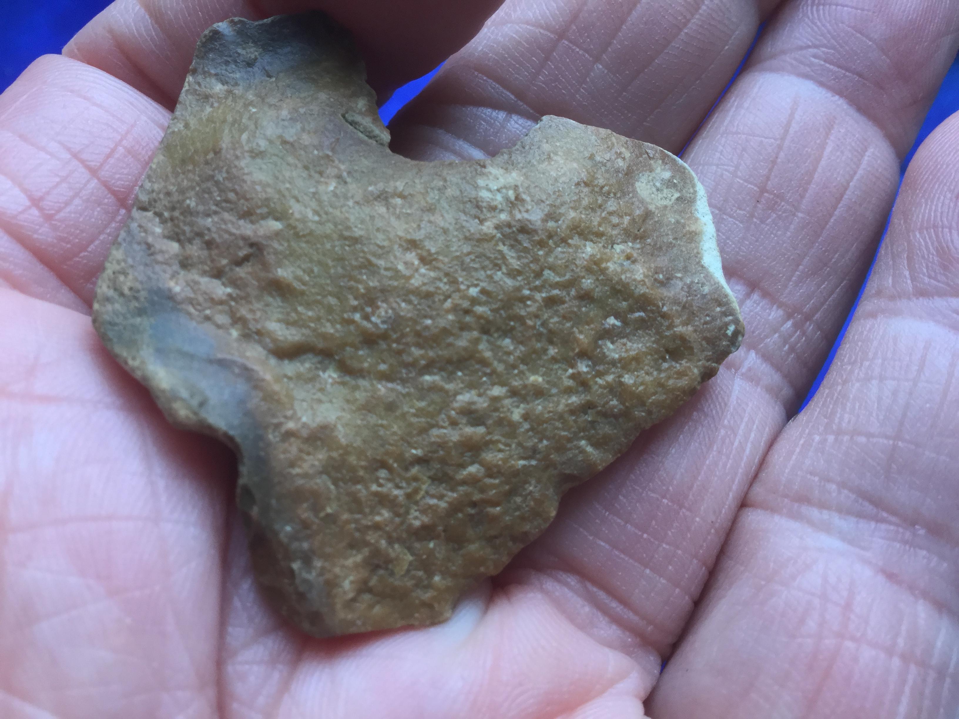 S1506 Naturally Shaped Flint Heart