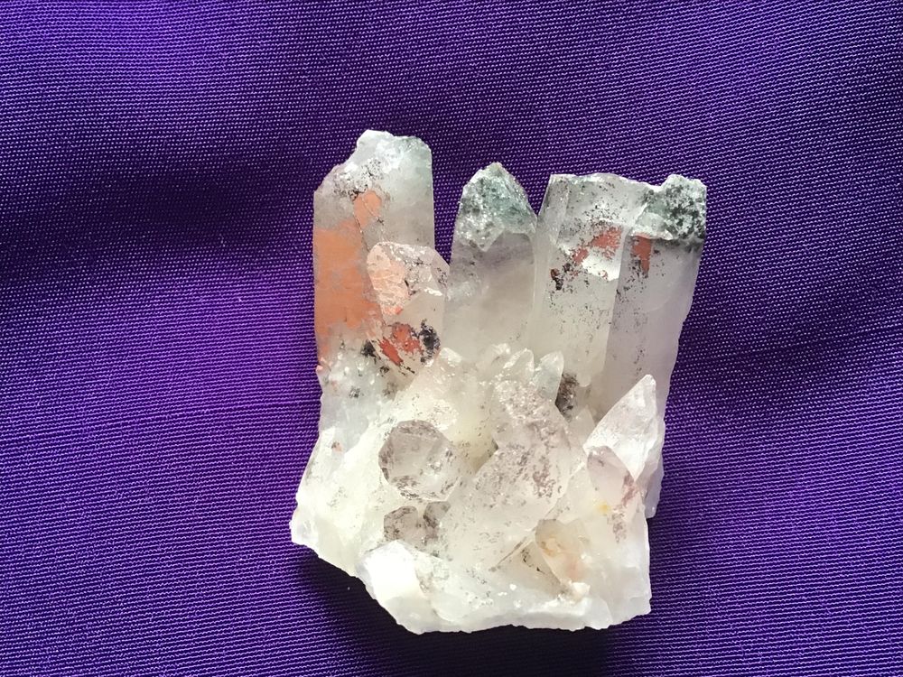 Orange River Quartz with Chlorite