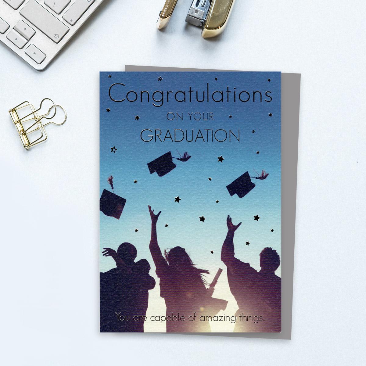 Congratulations On Your Graduation Card Front Image