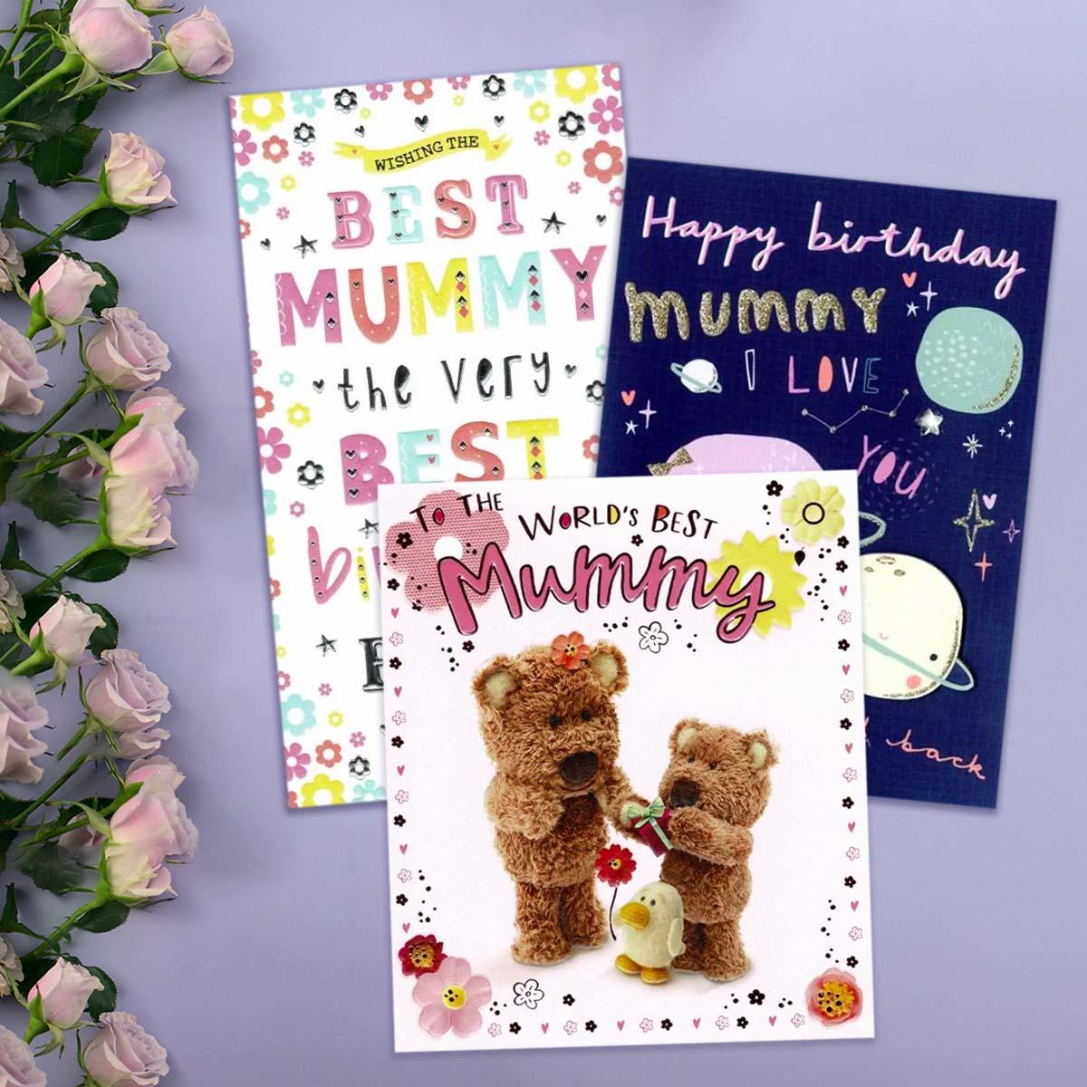 A Selection Of Cards To Show The Depth Of Range In Our Mummy Birthday Card Section