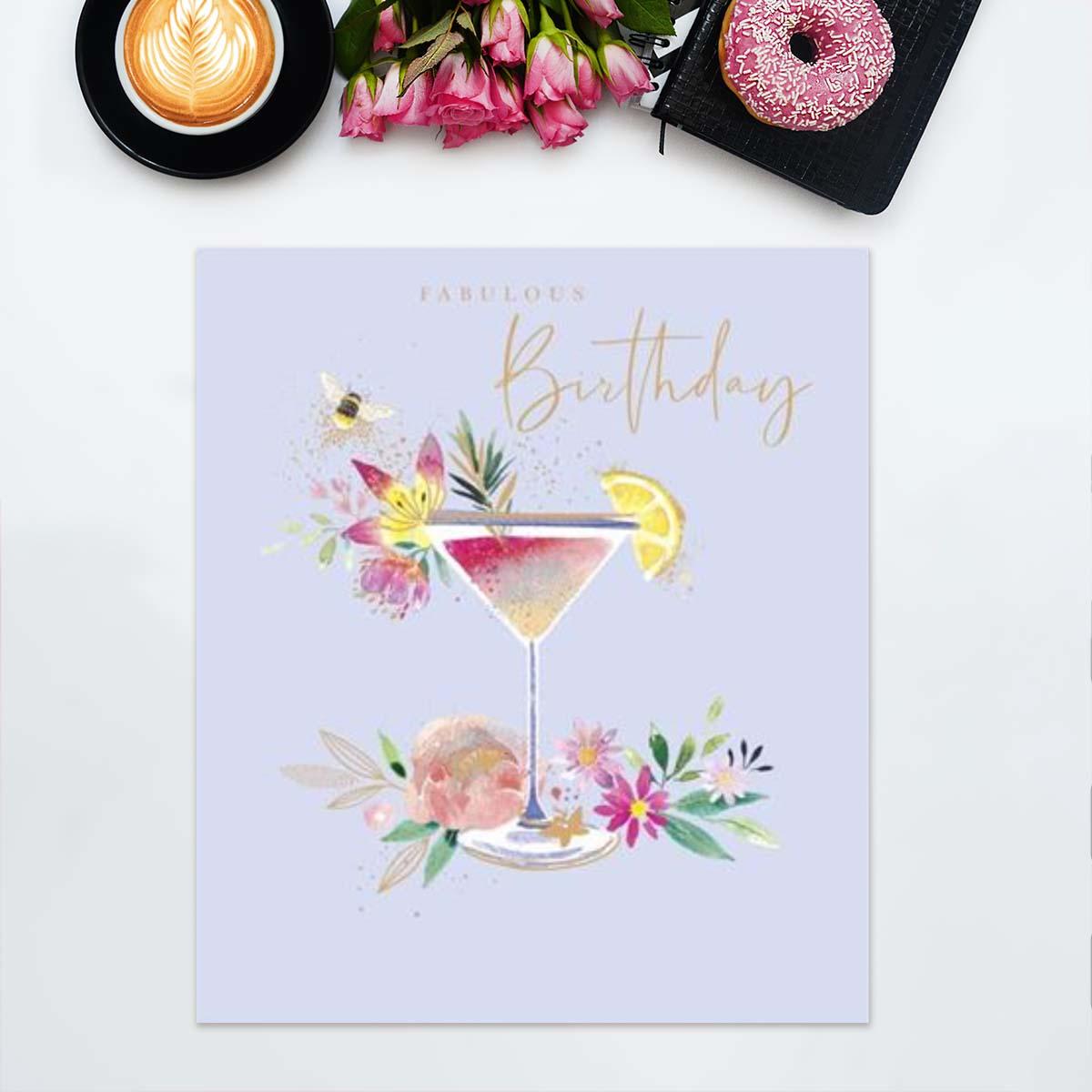 Butterfly Garden -  Cocktail Card Front Image