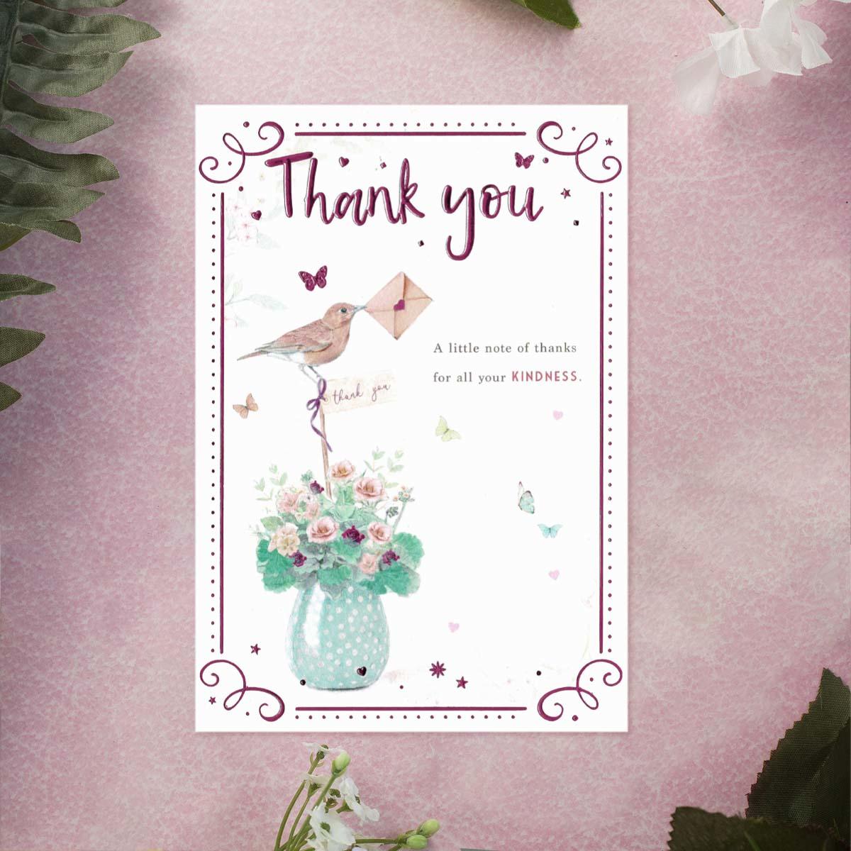 Thank You Note For Kindness Card front Image