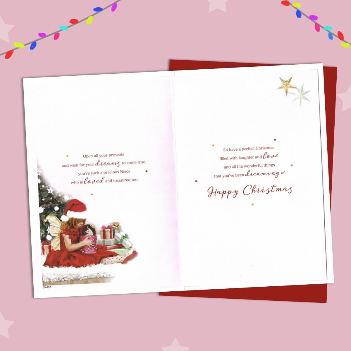 Wonderful Niece This Christmas Greeting Card