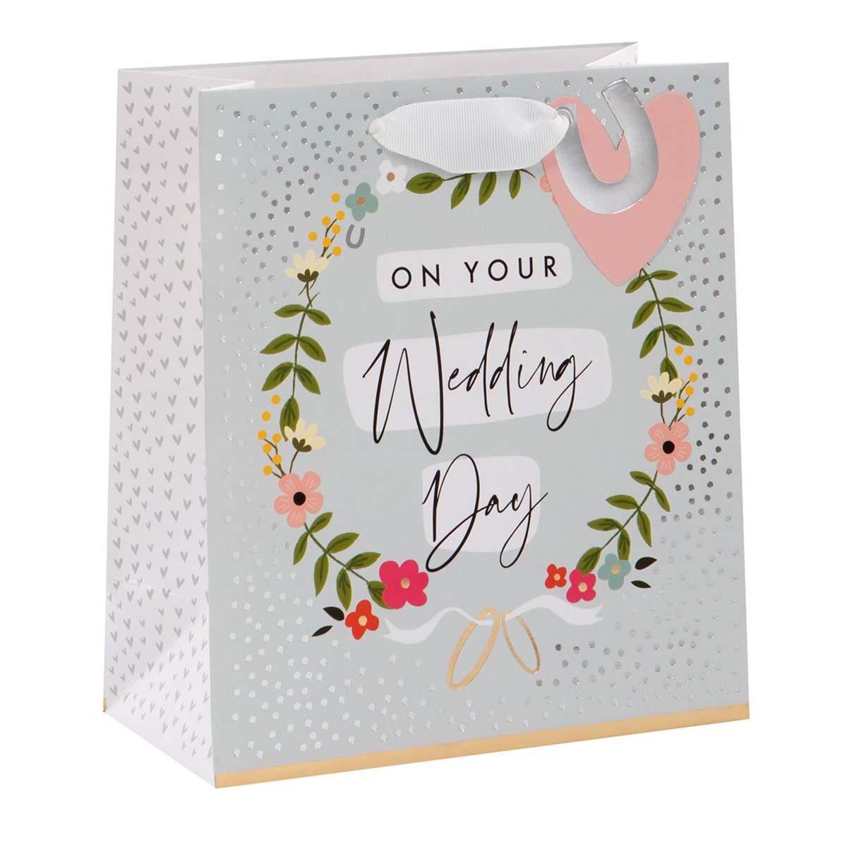 Wedding Wreath Medium Gift Bag