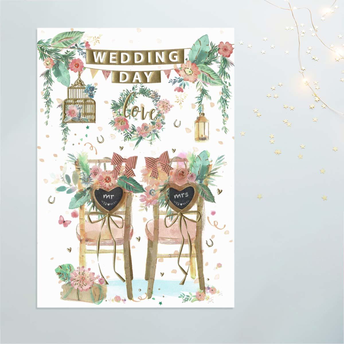 Wedding Day Love Card Front Image