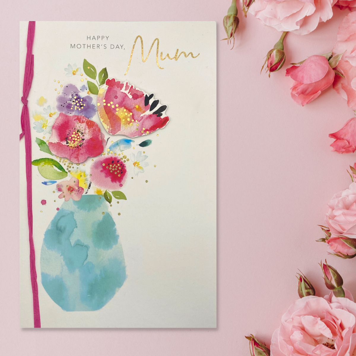 Happy Mother's Day Mum Decoupage Card